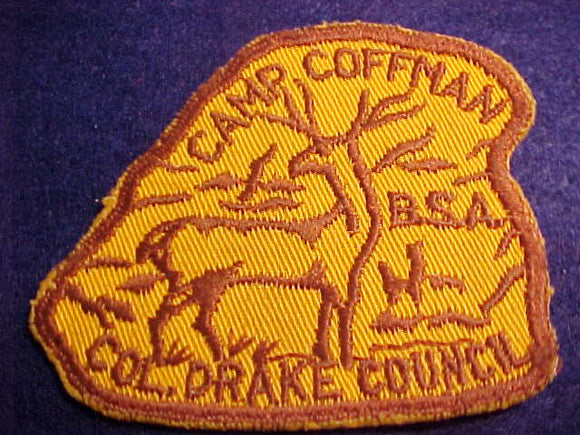 COFFMAN, 1950'S, COLONAL DRAKE C., DEER HAS LONG SKINNY NECK, USED