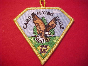 FLYING EAGLE, 1929-2004, 75 YEARS, SOUTHWEST FLORIDA C., LT. BLUE TWILL
