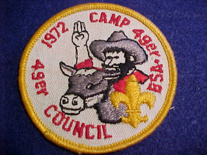 FORTY NINER CAMP, 1972, FORTY NINER C.