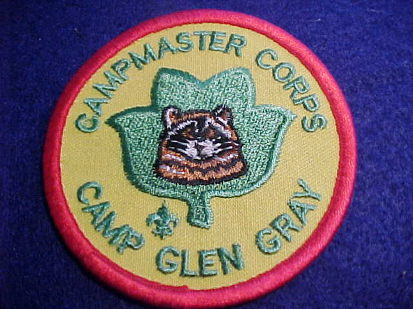 GLEN GRAY, CAMPMASTER CORPS