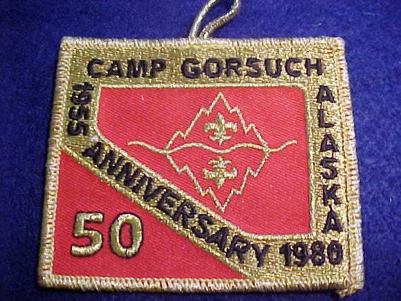 GORSUCH, 1955-1980, 50TH ANNIV., ALASKA