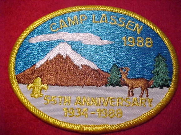LASSEN, 1934-1988, 55TH ANNIV.