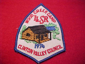 LOST LAKE SCOUT RESV., 1974, WOOD CREEK CAMP, CLINTON VALLEY C.