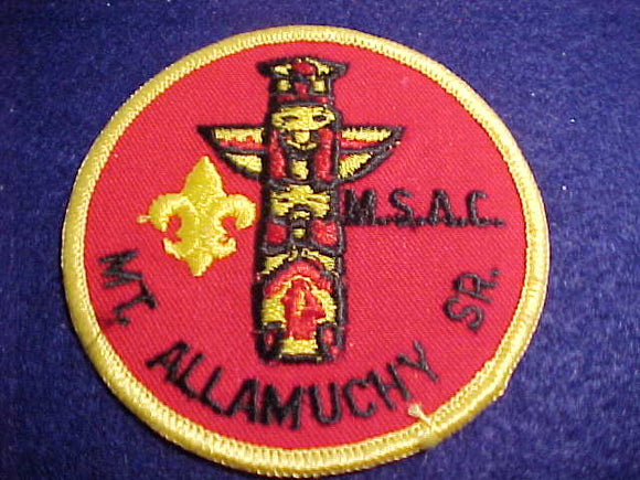 MT. ALLAMUCHY SCOUT RESV., M. S. A. C.