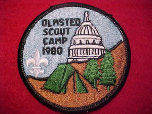 OLMSTED SCOUT CAMP, 1980