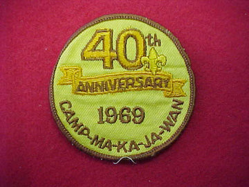 Ma-Ka-Ja-Wan, 1969, 40th Anniv.