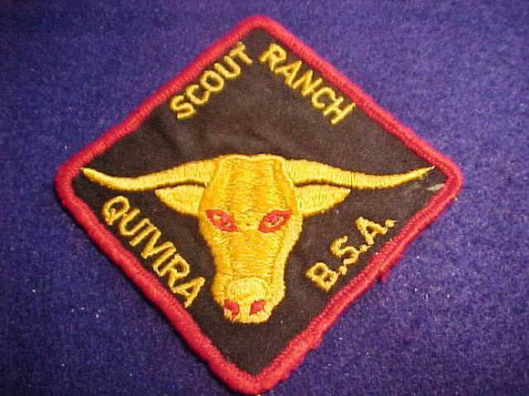 QUIVIRA SCOUT RANCH, 1960'S, USED