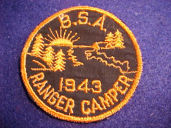 RANGER CAMPER, 1943