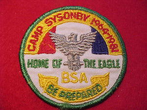 SYSONBY, 1964-1981, "HOME OF THE EAGLE"