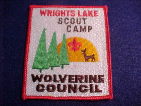 WRIGHTS LAKE SCOUT CAMP, WOLVERINE C.