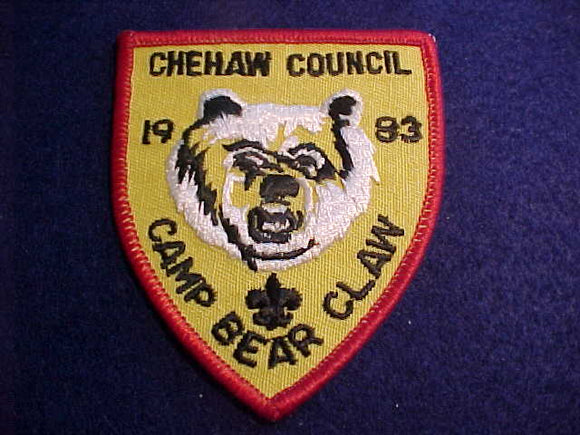 BEAR CLAW, 1983, CHEHAW C.