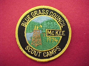McKee Scout Camps 1974
