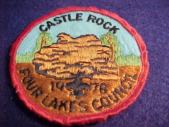 CASTLE ROCK, 1978, FOUR LAKES C., USED