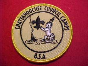 CHATTAHOOCHEE COUNCIL CAMPS, 1960'S