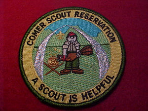 COMER SCOUT RESV., "A SCOUT IS HELPFUL"