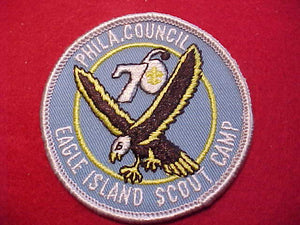 EAGLE ISLAND SCOUT CAMP, 1976, PHILADELPHIA C.