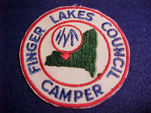 FINGER LAKES C., 1950'S-60'S, CAMPER