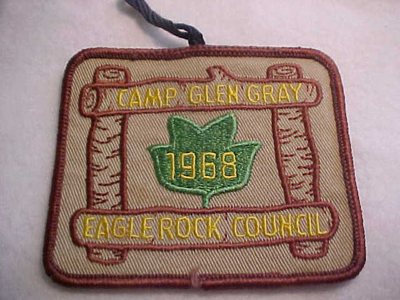 GLEN GRAY, 1968, EAGLE ROCK C.