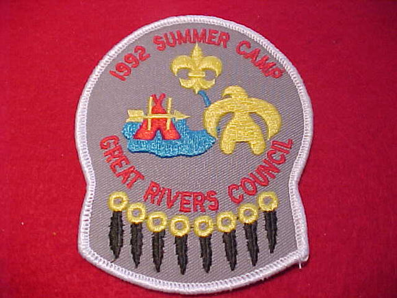 GREAT RIVERS COUNCIL, 1992, SUMMER CAMP