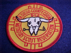 MATAGUAY SCOUT RESV., SAN DIEGO COUNTY C.