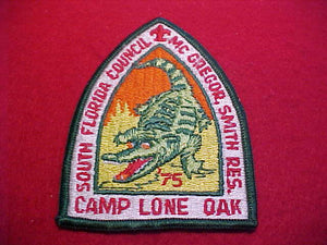 MCGREGOR SMITH RESV., 1975, CAMP LONE OAK, SOUTH FLORIDA C.