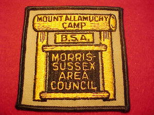 MT. ALLAMUCHY, 1970'S, MORRIS-SUSSEX A. C.