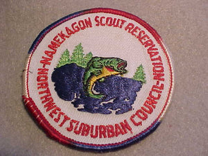 NAMEKAGON SCOUT RESV., NORTHWEST SUBURBAN C.