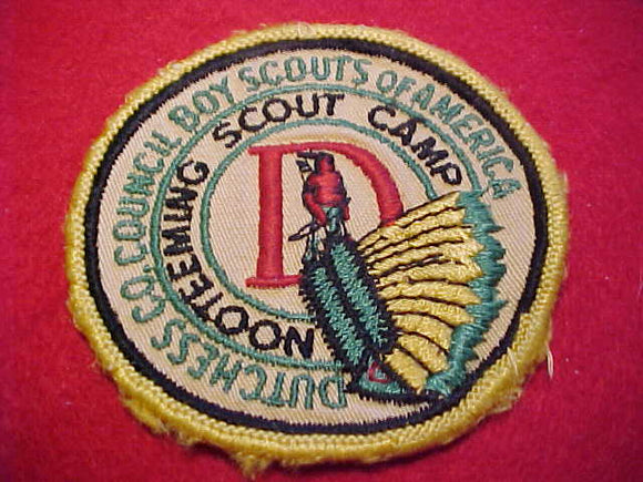 NOOTEEMING SCOUT CAMP, 1960'S, DUTCHESS COUNTY C., USED