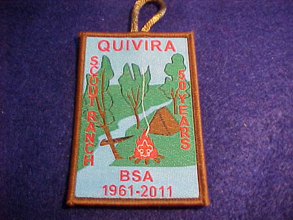 QUIVIRA SCOUT RANCH, 1961-2011, WOVEN