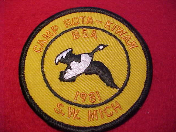 ROTA-KIWAN, 1981, S.W. MICH
