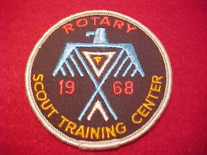 ROTARY SCOUT TRAINING CENTER, 1968