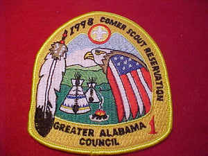 COMER SCOUT RESV., 1998, GREATER ALABAMA C.