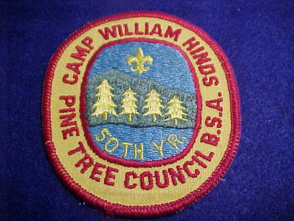 WILLIAM HINDS, 50TH YEAR., PINE TREE C.