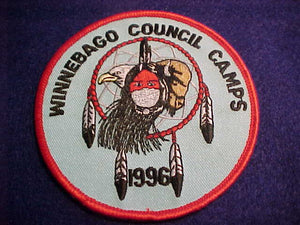 WINNEBAGO COUNCIL CAMPS, 1996