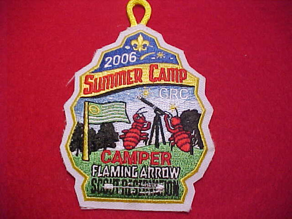 FLAMING ARROW, 2006, SUMMER CAMP, CAMPER
