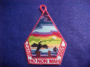 HO NON WAH, 2005, RED CUT BDR.