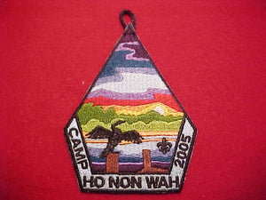 HO NON WAH, 2005, BLACK CUT BDR.