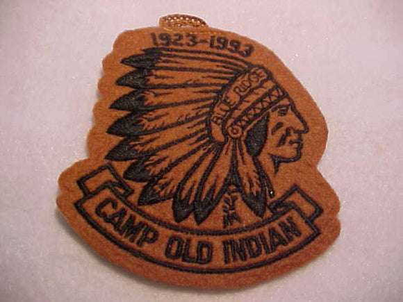 OLD INDIAN, 1923-1993, FELT
