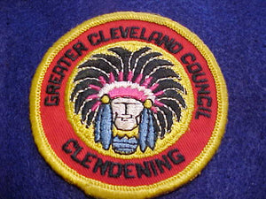 CLENDENING, GREATER CLEVELAND COUNCIL, 1960'S, USED