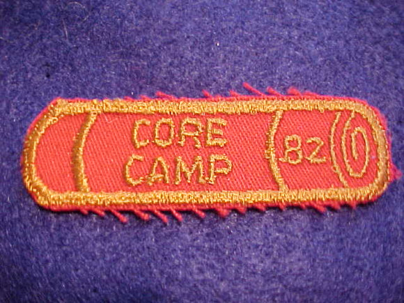 CORE CAMP, 1982