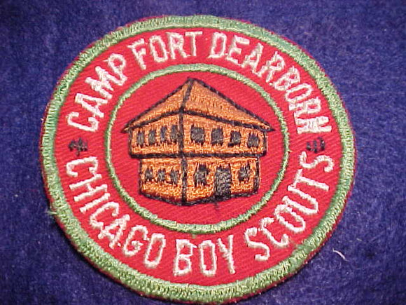 FORT DEARBORN, CHICAGO BOY SCOUTS, 1940'S-50'S, USED