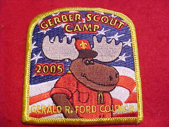 GERBER SCOUT CAMP, 2005, GERALD R. FORD COUNCIL