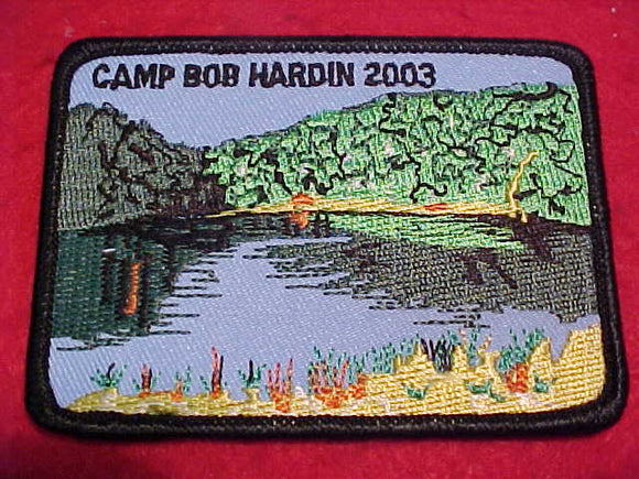 BOB HARDIN, 2003, BLACK BDR.
