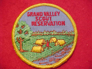 GRAND VALLEY SCOUT RESV., (1972?), NO CLOUDS, CLOTH BACK