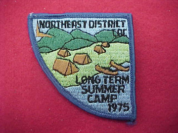 Northeast District 1975 Summer Camp