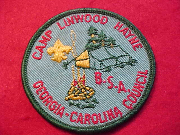 LINWOOD HAYNE, 1960'S, GEORGIA-CAROLINA C., GREEN BDR.