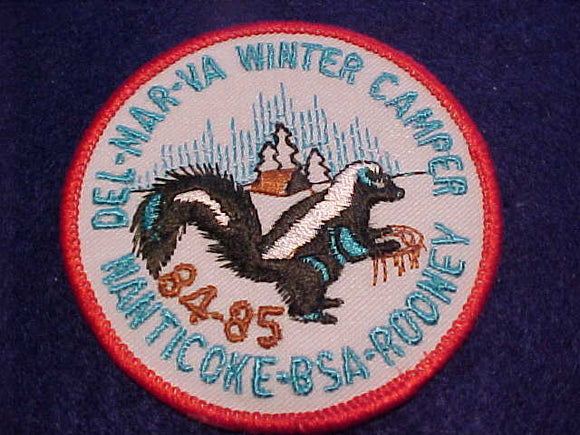 NANTICOKE-RODNEY, 1984-85, DEL-MAR-VA WINTER CAMPER