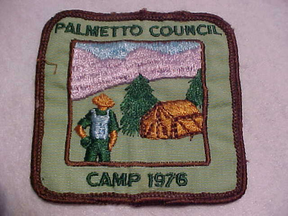 PALMETTO COUNCIL CAMP, 1976, USED