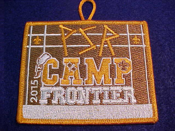 PIONEER SCOUT RESV., 2015, CAMP FRONTIER