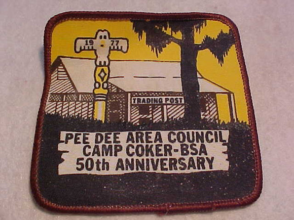 COKER PATCH, PEE DEE AREA C., 50TH ANNIV.